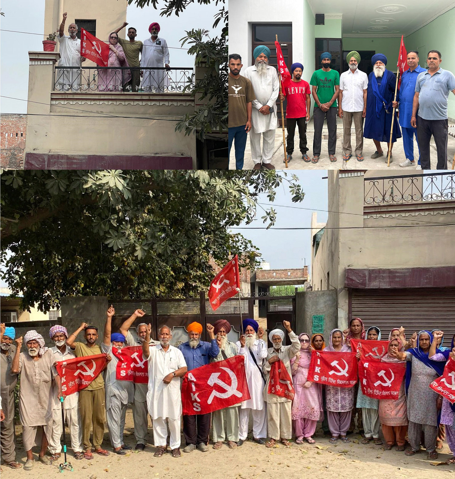 The foundation day of All India Kisan Sabha was celebrated with great pomp.